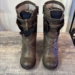 Women’s Freebird boots-Baker, worn once